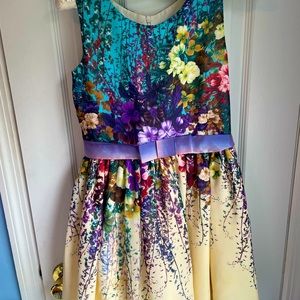 STUNNING GIRLS ZOE LTD OCCASION DRESS CHASING FIREFLIES NEIMAN size 12